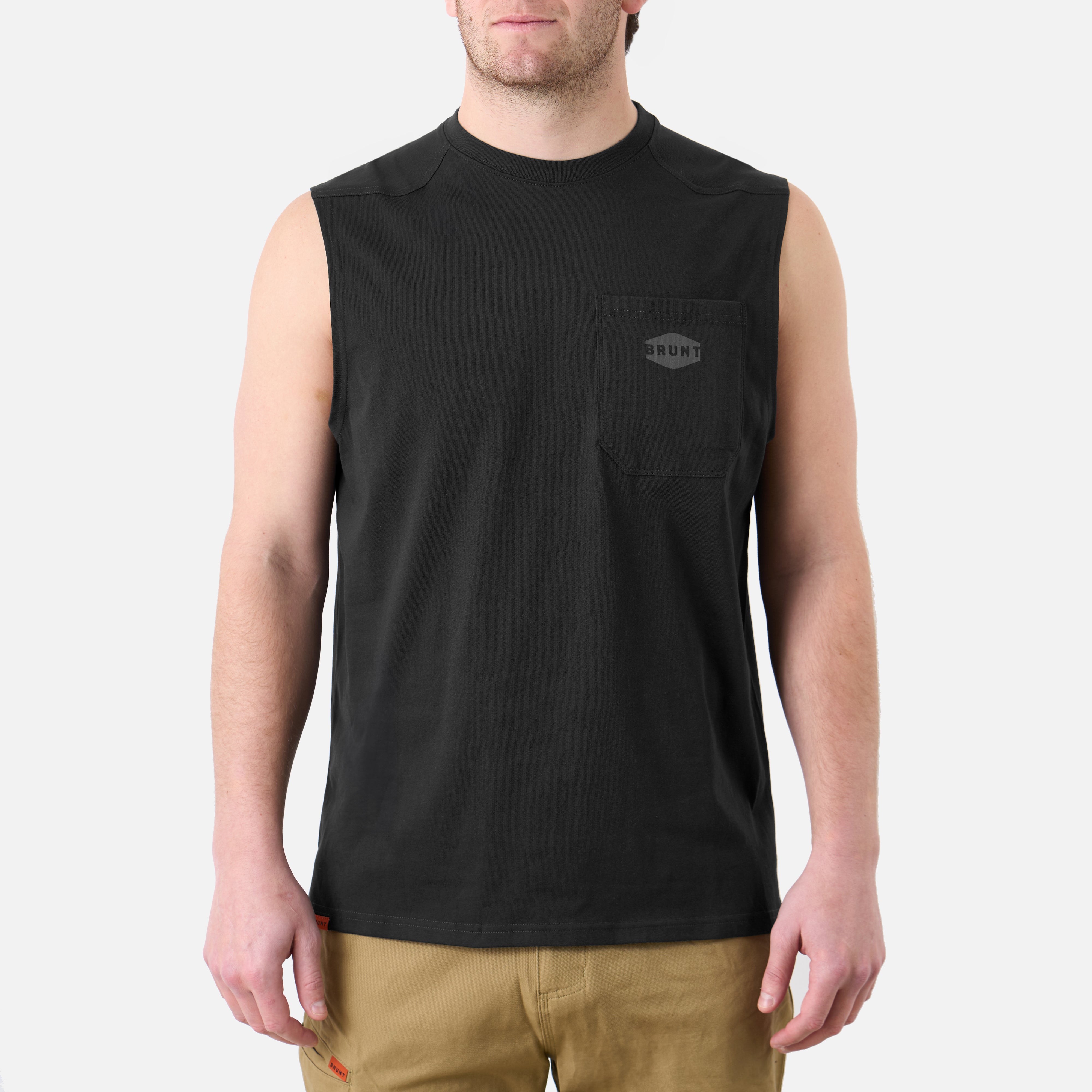The Martin Sleeveless Pocket Tee